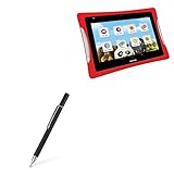 BoxWave Stylus Pen Compatible with Nabi DreamTab HD8 - FineTouch Capacitive Stylus, Super Precise Stylus Pen - Jet Black