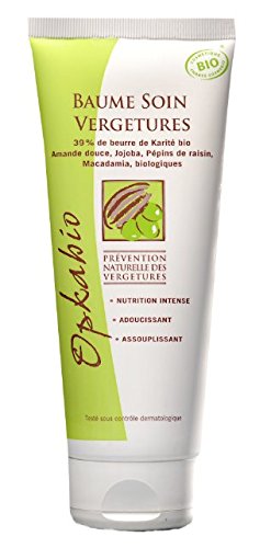 Baume vergetures 200 ml pour le soin ciblé de la peau pendant la maternité
