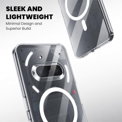 Image of DIZORO Crystal Clear Compatible with Nothing 3A Case with Anti-Yellow Anti-Scratch Shockproof Transparent Cover.