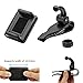 Geekercity Car Mount Cell Phone Holder Universal 360 Rotating Car Sun Visor Mount Support Clip Bracket for GPS Smartphones [35-90mm]