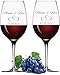 Produktbild FORYOU24 2 Leonardo Weingläser mit Gravur des Namens und Motiv Paar Wein-Glas graviert Hochzeit Geschenkidee Verlobung