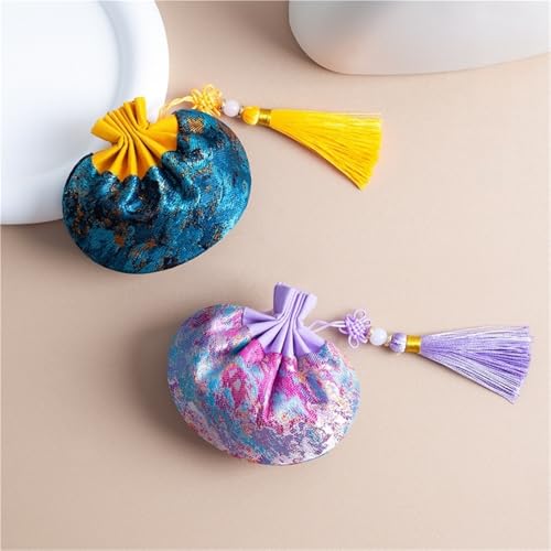 Bolsas de satén con cordón de textura sedosa para proteger joyería y accesorios delicados 5