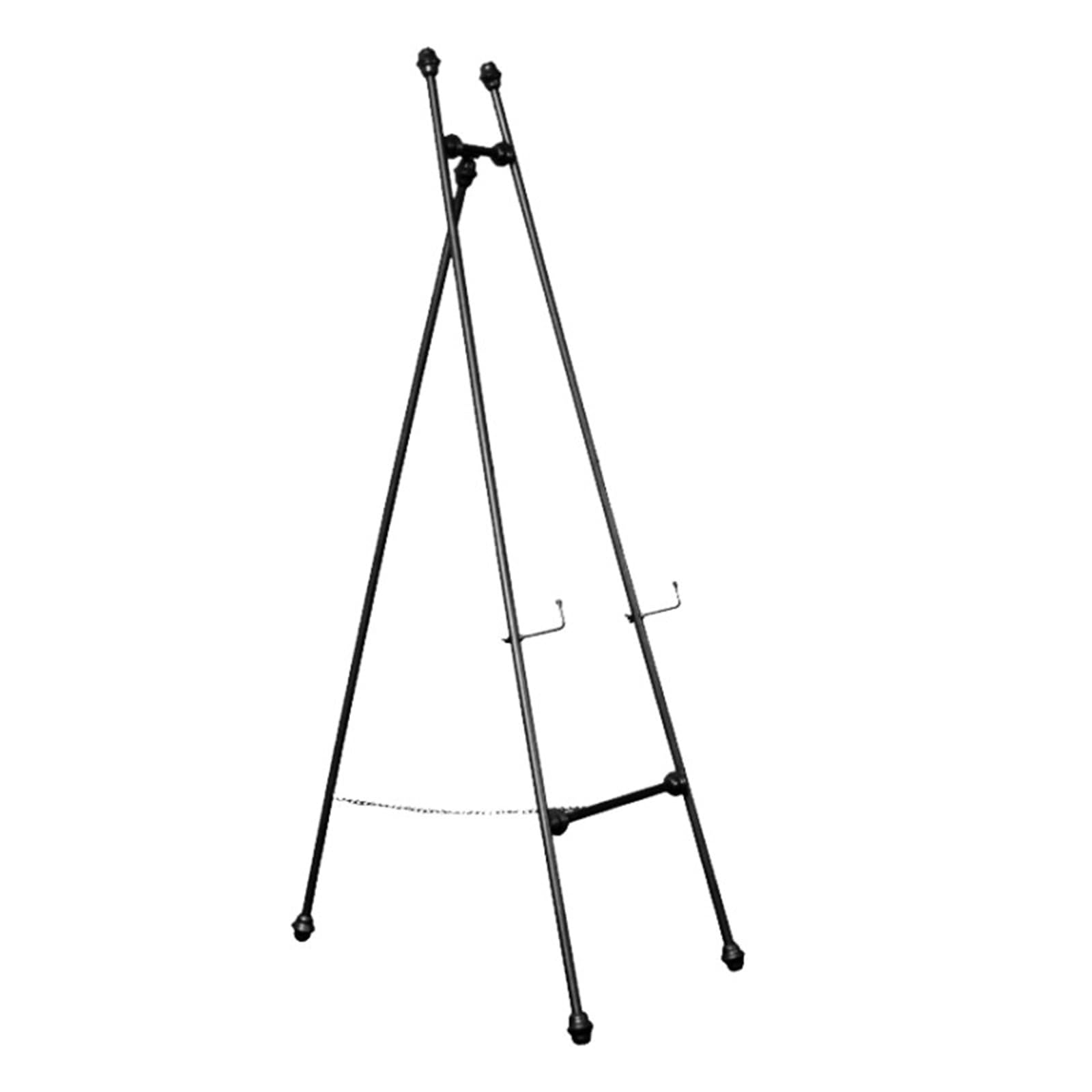 Ausstellungsstaffelei für Hochzeitsschild und Poster, 120/145 cm hoher Staffeleiständer, tragbare faltbare Kunststaffelei zum Malen, Zeichnen, Skizzieren (Größe: 145 cm, Farbe: Weiß) (Weiß 145 cm) (Go