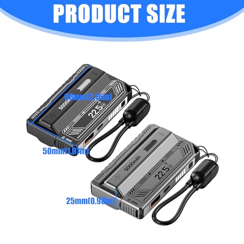 Porta batería móvil 21700 con diseño desmontable para exterior miniatura 6