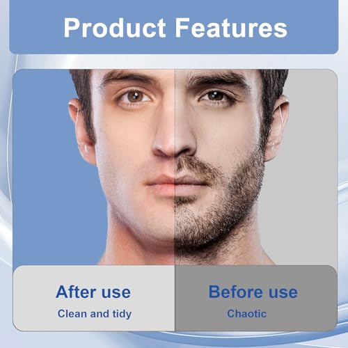 2 Stuck Elektrische Rasiermesser Ersatzklinge mit Reinigungsbürste,Kompatibel mit MLG Elektrische Rasiermesser