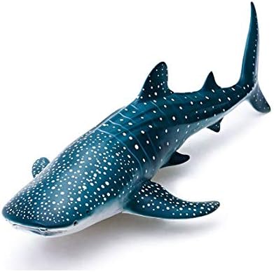 gemini&genius Sea Life Whale Shark Action Figure Wild Shark Model Toy Soft Rubber Realistic Ocean Shark Educational and Role Play Toys for Kids