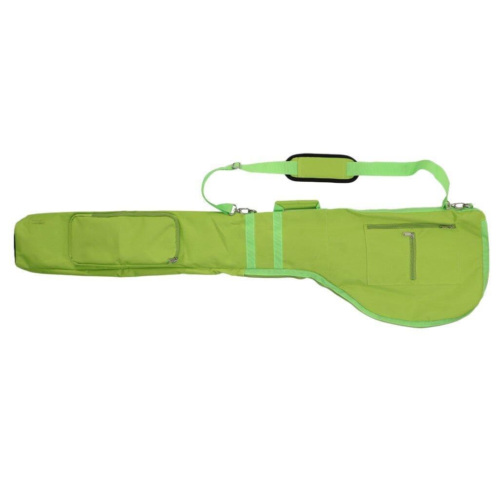 Hrippy Bolso De Transporte De Golf Bolso De Club De Golf Plegable Bolso De Viaje De Golf con Cremallera con Bolsas De Golf Nylon Bolso De Entrenamiento De Golf Ajustable