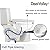 Ally Dual-Flush Elongated One-Piece Toilet with Glazed Surface Modern Toilet with Comfort Seat Height DV-1F52816