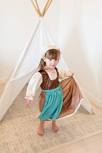Little Adventures Cinderella Day Dress Princess Dress Up Costume For Girls X-Large (Age 7-9) - Machine Washable Child Pretend Play And Party Dress With No Glitter #TOP5