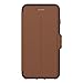 OTTERBOX STRADA SERIES Case for iPhone 8 PLUS & iPhone 7 PLUS (ONLY) - Retail Packaging - BURNT SADDLE (BURNT SADDLE/CHAPSHAIR LEATHER)