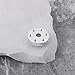 Briny River 2x Silver Rigid Flange Shaft Coupling for 6mm Shaft Motor Optical Fixed with M3 thread