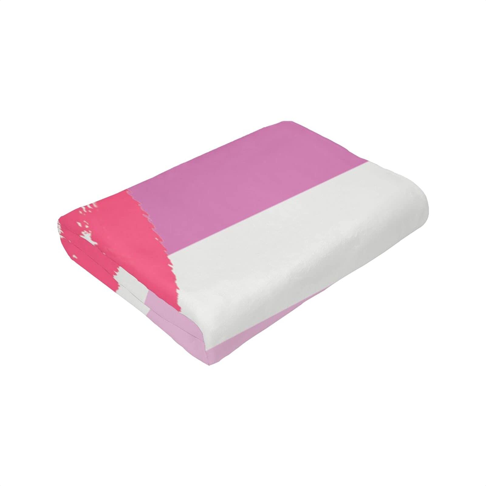 Coperta In Pile Flanella Arcobaleno Lesbiche Labbra Orgoglio – Morbida E Calda Per Divano E Letto, 60x50 - 2