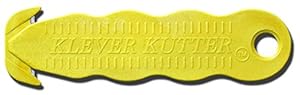 Klever Kutter K-YELLOW Sicherheitscutter 10 Stück