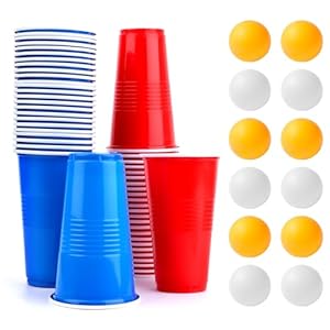 Talifoca Bierpong Becher Set 50 Stück