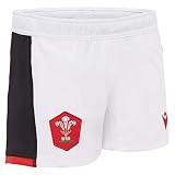 Macron 58125576 WRU M20 Alternate Shorts Jr, Weiß, JXL