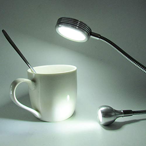 Lampe de table de pêche et maquillage nomade avec clip réglable USB - 6