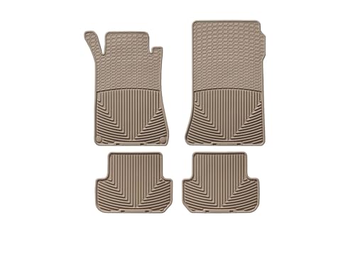WeatherTech All-Weather Floor Mats for Mercedes CLK 55 AMG, CLK-Class - 1st & 2nd Row (MB W209 T), Tan