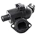 MYSMOT 902-814 Engine Coolant Thermostat Housing for Audi A4 2002-2006 A4 Quattro 2002-2006, 06B121111H 06B121111D 06B121111K 06B 121 111K