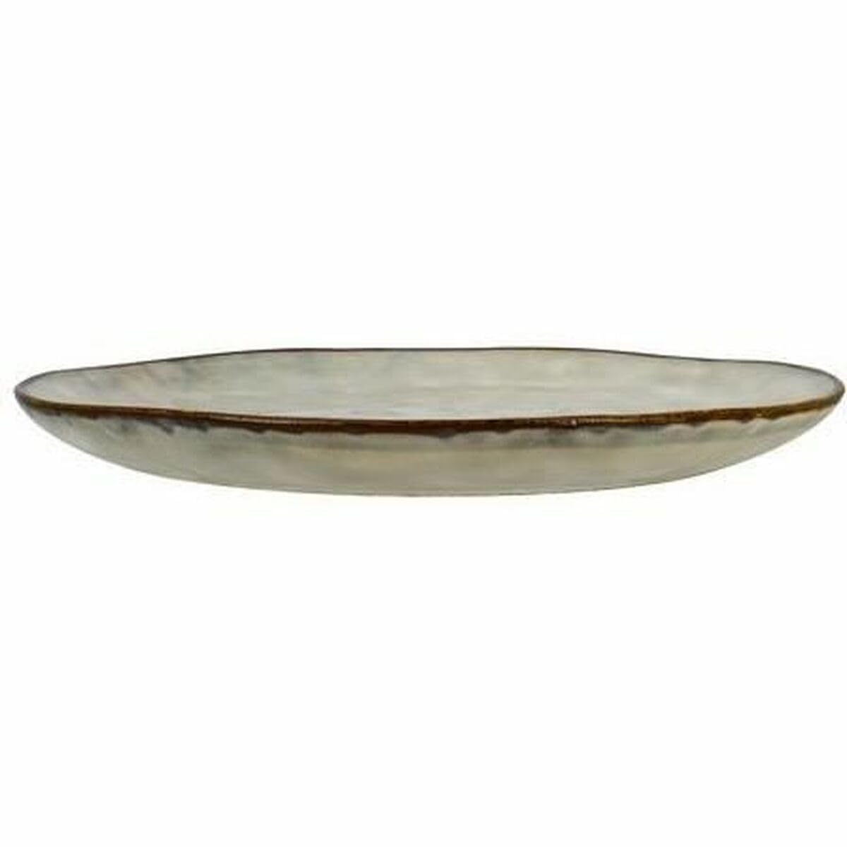 Set Di 6 Piatti Fondi OGO LIVING BORAL – 15,5 Cm – Gres Grigio Pile – Lavastoviglie E Microonde – Eleganti E Resistenti