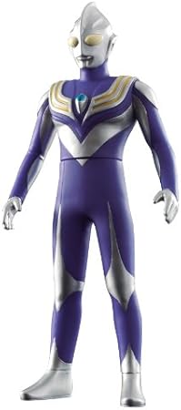 Amazon ウルトラヒーローシリーズ17 ウルトラマンティガ スカイタイプ Newパッケージ ソフビ人形 おもちゃ