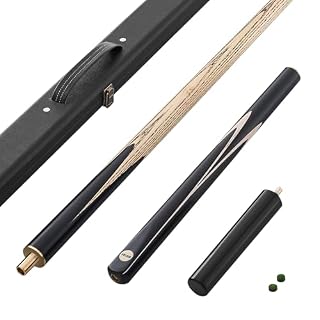 VEVOR queue de billard 3 pièces, procédé cuir 9,7 mm