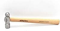 Vista 4 de Big Horn 15128 Martillo de bola de 8 onzas con mango de nogal