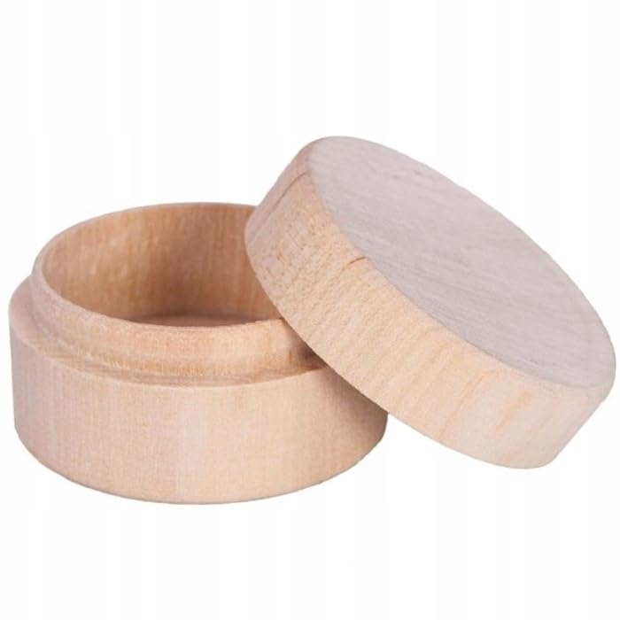 Boîte à Bague En Bois Massif Pour Proposition - Couleur Gris Foncé, Marque Oirlv