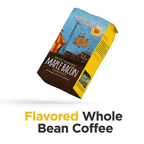 Kalamazoo Coffee Company Specialty Flavored Whole Bean Coffee - Maple Bacon Medium Roast - 12Oz Bag, Pack Of 1 #TOP1