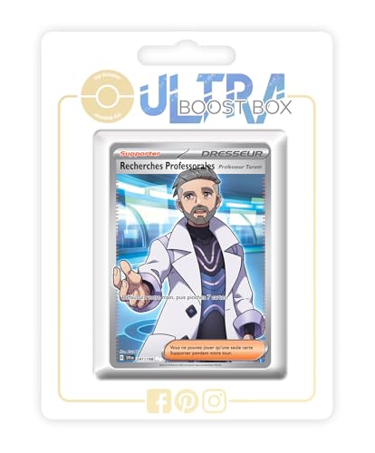 Cartes Pokémon Françaises Recherches Professorales 241/198 Dresseur Full Art Secrète
