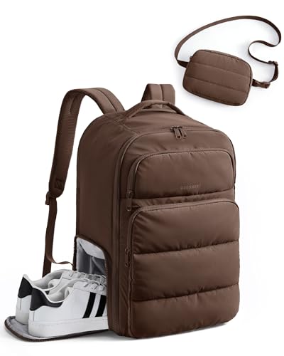 BAGSMART 35L Travel Backpack for Women 17.3 Carry-On Personal Item