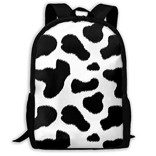 Preisvergleich Produktbild XCNGG Schwarzer Reiserucksack mit Leopardenmuster, wasserdichte, leichte Laptoptasche mit Zwei Seitentaschen