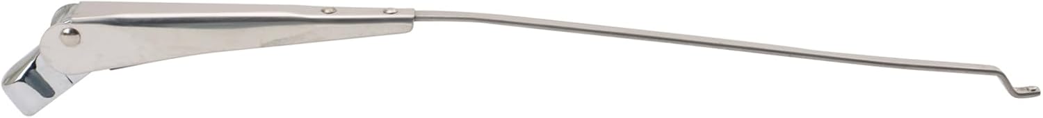 TRQ Windshield Wiper Arm Silver Compatible with 1957-1960 Ford F-100 F-250 F-350