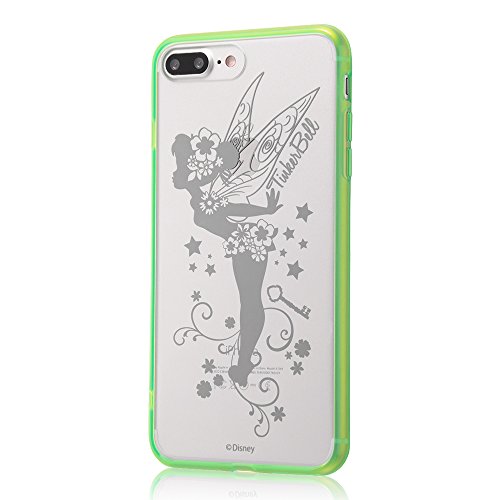 レイ アウト iPhone7 Plus ケース ディズニー ハイブリッドケース ストラップホール/ティンカーベル RT-DP13U/TB