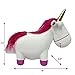 Despicable Me Agnes' Fluffy Unicorn Minion Ceramic Money Bank - 3D, Pink Fur, Money Stopper Included