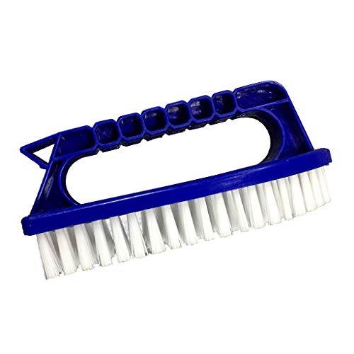 Escova de unhas menolana, escova de limpeza à mão com alça