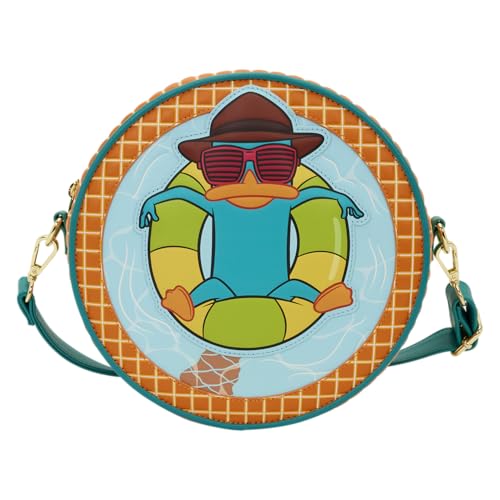 Bolsa crossbody Loungefly de Perry el Ornitorrinco con correas ajustables