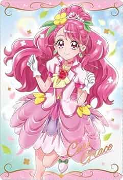 キュアグレース　ステッカー ヒーリングっど！プリキュア】キュアグレース ステッカー - メルカリ