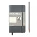 Leuchtturm 1917 Soft Cover Small Slim Pocket Notebook 3.5” x 5.9”, Anthracite Gray, Dotted/Points