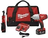 MILWAUKEE 2663-22R M18 1/2' IMPACT WRENCH - M12 3/8' RATCHET COMBO KIT