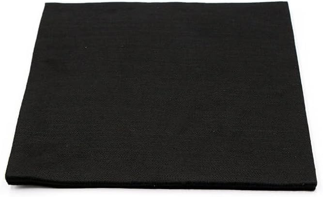 1pc Black Welding Blanket Fireproof Heat Resistant Flame Retardant Carbon Felt for Welder Torch Shield Plumbing Heat Sink Slag Temp Blanket Protective Equipment(A#)
