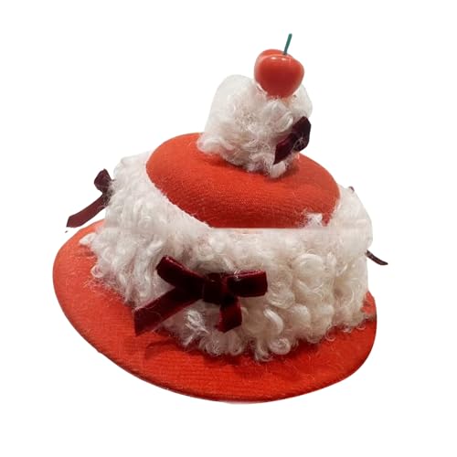 Pince à cheveux élégante en forme de gâteau d'anniversaire pour fêtes à thème et occasions spéciales