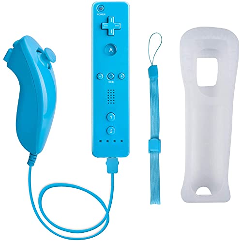 image for ADHJIE Wii Remote Controller and Nunchuck,2 Sets Wireless Game Joystic