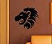 Produktbild Wandtattoo Sternzeichen Löwe Tier Zeichen Wand Sticker Wandbild Aufkleber 5Q473, Farbe:Schwarz Matt;Breite vom Motiv:10cm