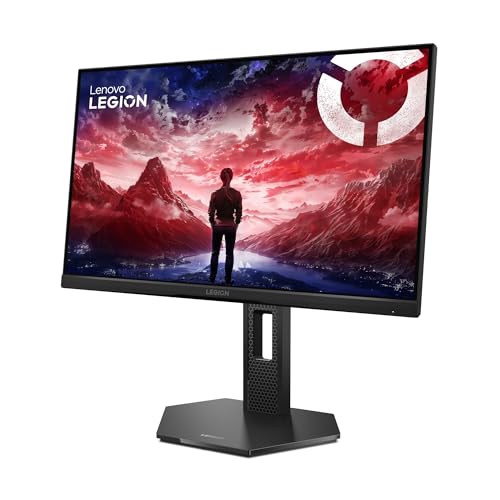 Lenovo Legion 25-10 - Écran Gaming Pro 24.5'' FHD (IPS Panel, 320Hz, 0.5ms MPRT, HDMI 2.1, DP 1.4, Câble DP, AMD FreeSync Premium) Réglage en Inclinaison/Hauteur/Rotation/Pivot - Noir