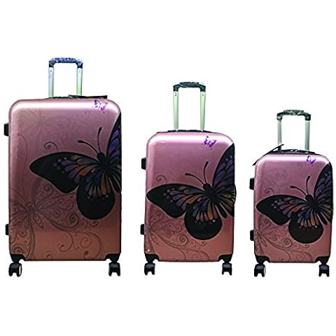 Testel Gold Hard Shell Cabin Suitcase Cover