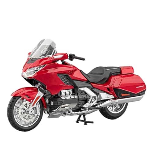 Moto Gold Wing GL1800 miniature 1:12 en métal moulé sous pression avec sons et lumières