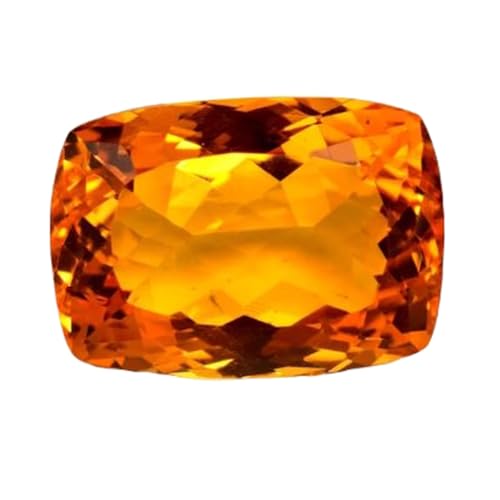 Citrine naturelle coussin pour fabriquer votre bague bohème ou pendentif d'été fait main
