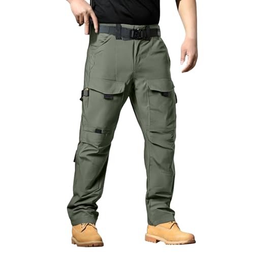 Pantalon cargo homme léger et pantalon décontracté de combat à jambe droite