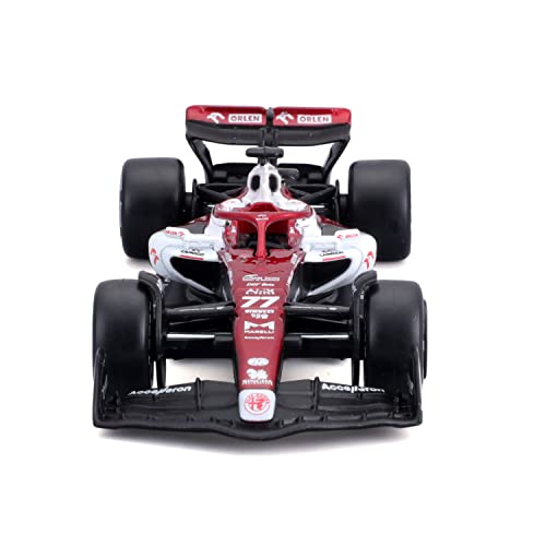 Bburago Formula 1 ALFA ROMEO F1 TEAM ORLEN C42 (2022) BOTTAS 1:43 Scale Die-Cast Collectible Race Car, Assorted Colours - Image 2