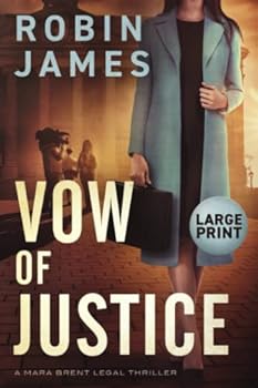 Paperback Vow of Justice: Large Print Book